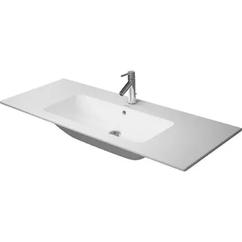 Duravit Umyvadlo nábytkové 123x49 cm, s 1 otvorem pro baterii, alpská bílá - 2336120000