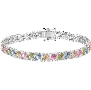 Náramek Stříbrný náramek se zirkony - AP542-4532