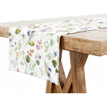 ubrus Běhoun Kvetoucí Louka vícebarevný 180 x 40 cm