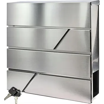 Poštovní schránka Stříbrná poštovní schránka 3dCity s Poštovní schránka