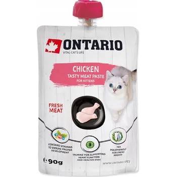 Krmivo pro kočku KRMIVO PASTA PRO KOŤATA KUŘECÍ PAMLSEK DOPLŇKOVÁ 90G