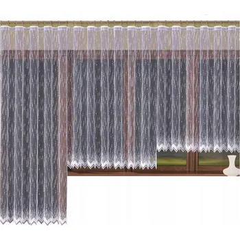 Záclona na metry žakárová, šířka 160 cm