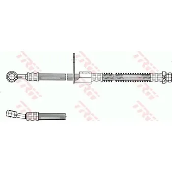 Brzdová hadice TRW PHD958 Brzdová hadice