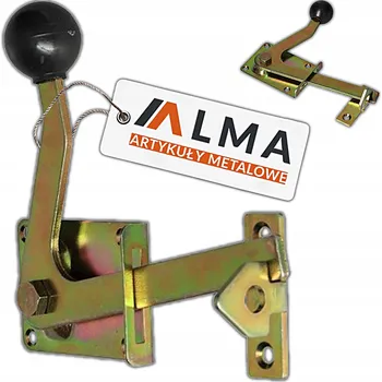 Pohon brány SAMOZAVÍRACÍ ZÁSUVKA ZAHRADNÍ ZÁPADKA PRO VRÁTKA BRÁNY VRATA POZINK