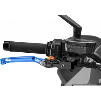 Páčka brzdy bez adaptéru 4.0 4110AT skládací modrá/oranžová