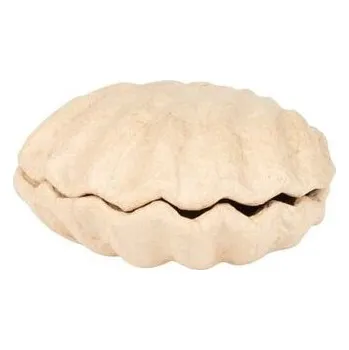 Set školních potřeb Pudełko w kształcie muszli 12 x 12 x 5 cm BT078 C, Decopatch