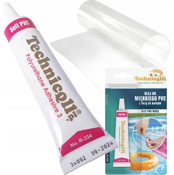 Opravná sada do bazénu za mokra, lepidlo a záplata