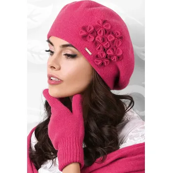 Čepice Kamea Gorizia barva: malinová uni