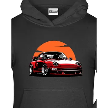 Chlapecká mikina Dětská mikina Porsche, Barva Černá, Velikost 158-164, Canvas Dětská mikina Bezvatriko.cz 2019