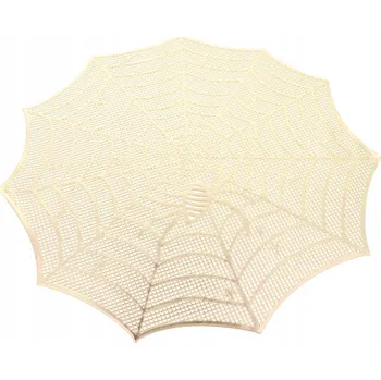 prostírání Prostírání na Stůl Dekorace Stolu Podložka Pod Talíř Pavučina Halloween