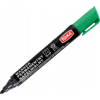 PERMANENTNÍ KULATÝ PERMANENTNÍ POPISOVAČ ZELENÝ TO-222 TOMA