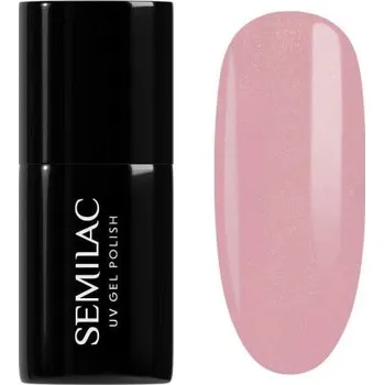 Lak na nehty Semilac - gel lak 376 Shimmer Pink Diamond 7ml