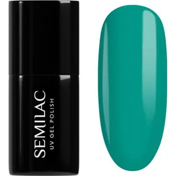 Lak na nehty Semilac - gel lak 448 Azure Green 7ml