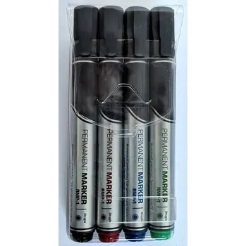 Permanentní popisovač zelený Rystor 4 ks