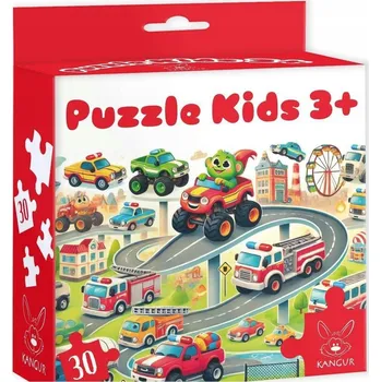 Puzzle PUZZLE 30 dílků AUTA pro děti 3+