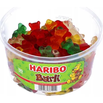 Bonbon Haribo želé bonbony velké zlatí medvídci barli 1200 g