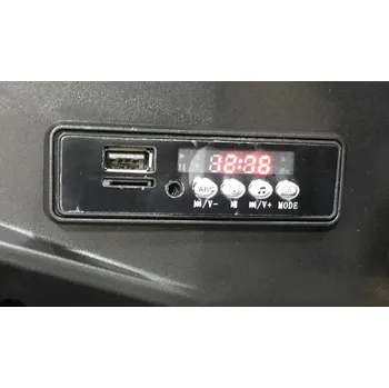 Dětské elektrovozidlo Mamido Hudební panel do elektrického vozítka 12V XMX603