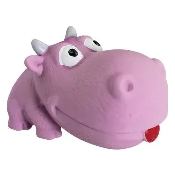 Hračka pro psa HipHop Dog Mini býček BigHead se zvukem latexový 9cm