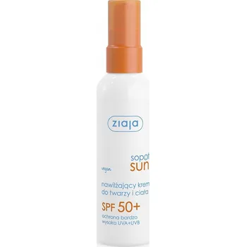 Přípravek na opalování Ziaja Sopot SUN hydratační krém na obličej a tělo SPF 50+ UVA+UVB 90 ml