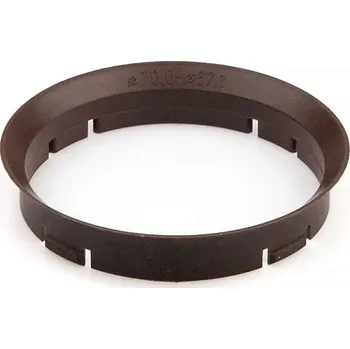 Vymezovací kroužek Vymezovací kroužek kol 70,0 / 67,1 , plast, hnědá, přesah kužele 5mm