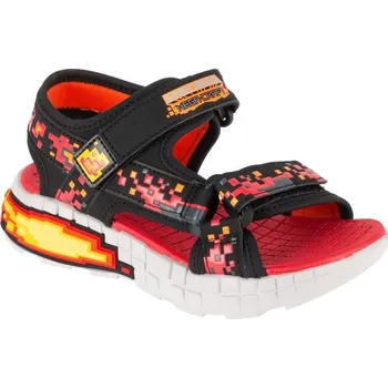 Chlapecké tenisky Skechers Mega-Splash 4K 402161L-BKRD Black 28 30