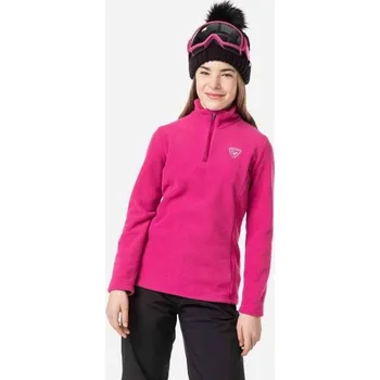 Pánská mikina Rossignol Girl 1/2 Zip Fleecová mikina růžová 4