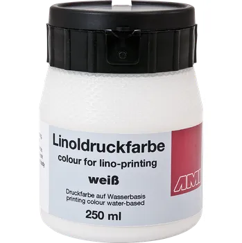 Speciální výtvarná barva Barva na linoryt AMI 250 ml - bílá