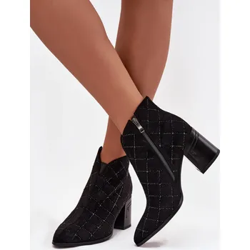 Dámská zimní obuv Boty na podpatku model 219270 Step in style 39