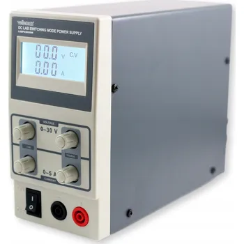 LABORATORNÍ ZDROJ DC MAX. 0-30V DC 0-5A LCD L