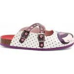 SAMLUX® Dámské korkové pantofle s plnou špičkou 9003 Barva: White, Velikost: 37