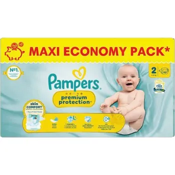 jednorázová plena Plenky Pampers Premium Protection Velikost 2 117 ks