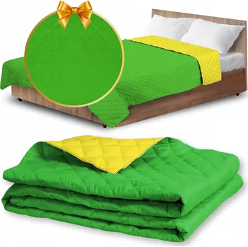 Prostěradlo Přehoz na postel Polskie Tkaniny mikrovlákno 160 cm x 200 cm růžový