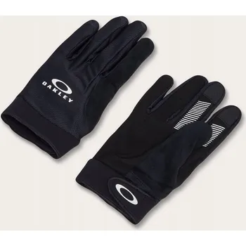 Cyklistické rukavice MTB Rukavice All Mountain Černo-Bílé Velikost M