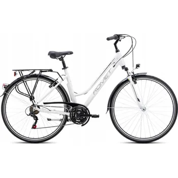 Dětské kolo Trekingové kolo Romet Gazela LTD, rám 20 palců, kola 28", bílé