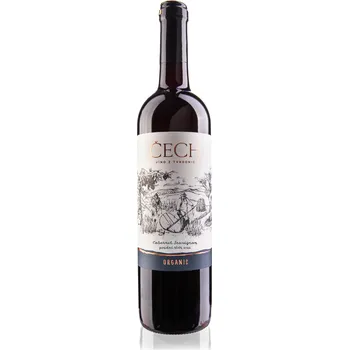 Víno Vinařství Čech, Cabernet Sauvignon, pozdní sběr, 2022, 12,0%, 0,75 l, (holá láhev)