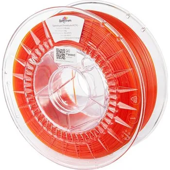 Filament SPECTRUM PCTG Premium 1.75mm TRANSPARENT ORANGE 1kg