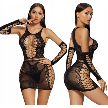 Podprsenka Noční košile SNM s krátkými ramínky, univerzální velikost