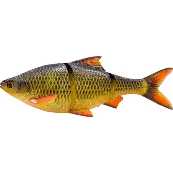 Rybářský háček Imitace Plotice Savage Gear 3D Line Thru Roach 25cm 216g S Clear Rudd