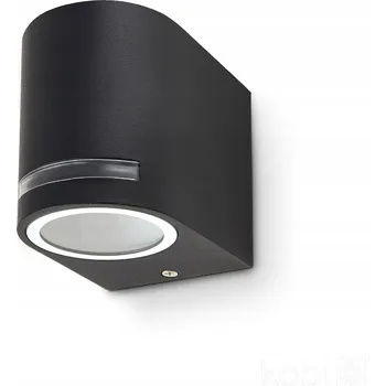 Venkovní osvětlení Venkovní nástěnné svítidlo Kobi černé GU10 11 W