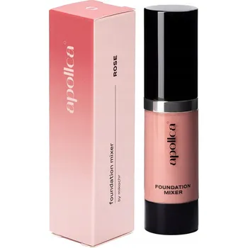 Přípravek na tvář Apollca Foundation Mixer by Mikachr Míchadlo do make-upu Rose 18 g