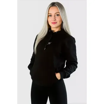 Dámská mikina KLOMIO Dámská fitness mikina oversize černá, černá