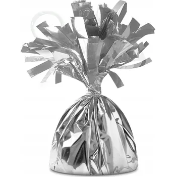 Balónek Závaží na balónky, stříbrné, lesklé