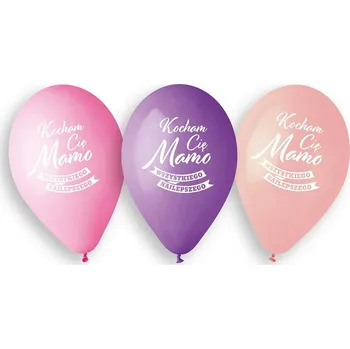 Balónek Latexové balónky Gemar Den matek 33 cm 5 kusů