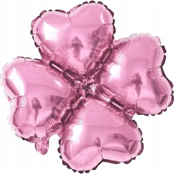 Balónek BALÓN 18" ČTYŘLÍSTEK SVĚTLE RŮŽOVÝ