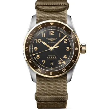 Hodinky Longines Spirit Zulu Time Automatic GMT Chronometr L3.802.5.53.9