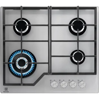 Varná deska Plynová varná deska Electrolux KGG64362S Stříbrná 60 cm