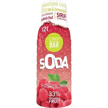 Příprava sody LIMO BAR - Sirup s příchutí Jahoda