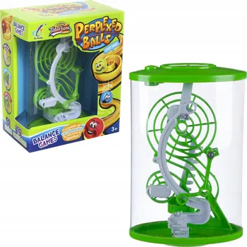 Dřevěná hračka TOR LABYRINT PRO KULIČKU 3D HRAČKA DOVEDNOSTNÍ HRA PRO DĚTI