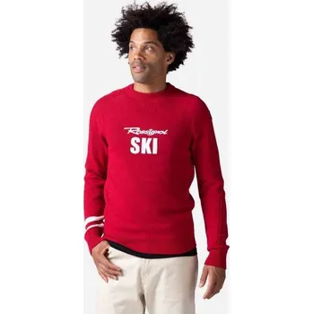 Pánský svetr Rossignol Signature Pletený svetr Rossignol červený S