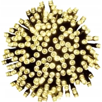 Vánoce VÁNOČNÍ OSVĚTLENÍ NA STROMEČEK S LED KRUHEM 180 KS 1,8 M TEPLÁ BÍLÁ VENKOVNÍ/VNITŘNÍ